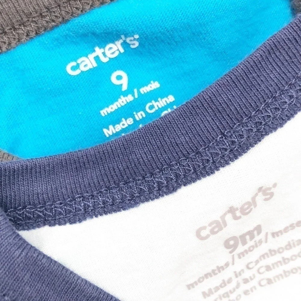 Carter's baby boys printed t-shirt set